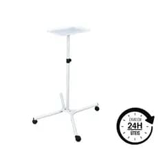 Carrinho Mesa Auxiliar para Aparelho Vapor De Ozônio Estética Facial Clinica Suporte Resistente