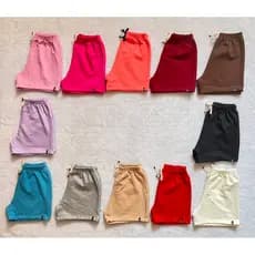 Short Feminino Moletom Super Confortável Bermuda Feminina Atacado Short Preto para Academia