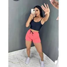 Short Feminino Moletom Super Confortável Bermuda Feminina Atacado Short Feminino Moletom Super Confortável Bermuda