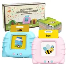 Brinquedo Educativo Fala Inglês Português Flash Cards Kids