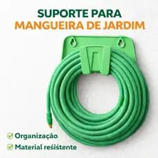 Suporte Mangueiras De Jardim - Parede