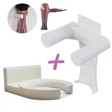 Kit Suporte para Escova Secadora + Secador de Cabelo Universal Branco ou Preto