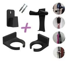 Kit Suporte Para Escova Secadora + Secador + Chapinha + Babyliss Universal