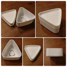 Forma Molde Para Oniguiri Bolinho De Arroz Sushi Japão Fácil