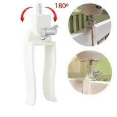Suporte Articulável Baba Eletrônica Universal c/ Rosca Vários Modelos até 180 graus