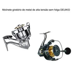 Molinete de metal Sem lacunas Deukio Carretel de pesca de longa distância com freio grande 15KG-20KG