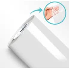Adesivo TRANSPARENTE para envelopamento Geladeiras Móveis 2M X 50CM TRANSPARENTE