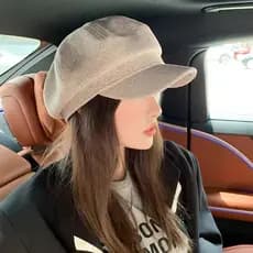 Modelos de Boina Gorro Chapéu Unissex Aveludada Com Forro Liso