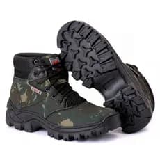 COTURNO MASCULINO MOTOCICLISTA NAS CORES CAMUFLADO  COM VERDE E PRETO EXELENTE QUALIDADE E CONFORTO