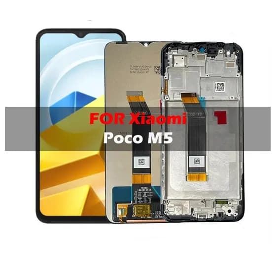 Vivid Tela Para Xiaomi Poco M4 5G&Poco M5 Touch Display Frontal Lcd Com Aro 100% Teste