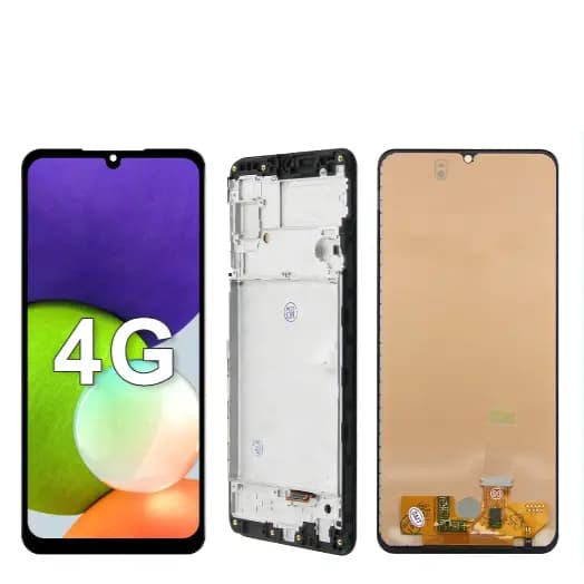 Super Amoled A22 4G Compativel A225 SM-A225F Incell&Oled Frontal Display Touch Com Aro Substituição