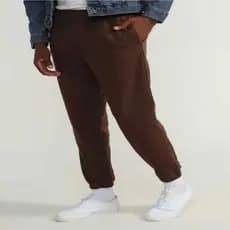 Calça Masculina Moletinho Modelo Jogger moda conforte modelo esporte casual.