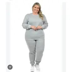 Conjunto Moletom Unissex Conforto todas e e super chique para todos os momentos. P/M/G/GG/G1