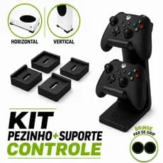 Pezinho Para Xbox One Fat Series S + Suporte Duplo Controle