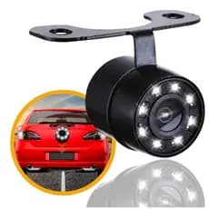 Camera De Ré Borboleta Led Hd Infravermelho Visão Noturna Colorida