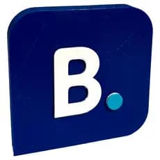 Logo Booking 3D Para Decoração de Bancada