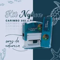 Kit Carimbo Nykon 302 + Nykon Pocket 302 VPower