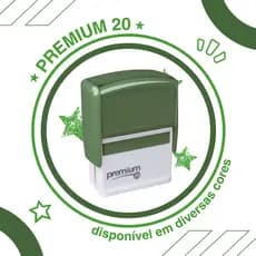 Carimbo Personalizado Premium 20 - PASSAR OS DADOS NO CHAT IMEDIATAMENTE