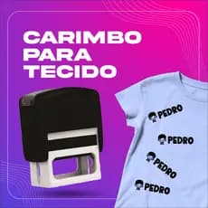 Carimbo para tecido