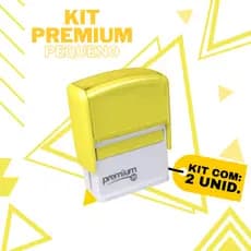 2 Unid. Carimbo Automatico Personalizado Premium 10 - Enfermagem