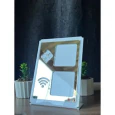 Placa Pix Display Mesa Balcão PIX e Wifi