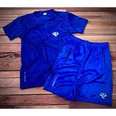 Kit Masculino Camisa + Bermuda Para Treinar - Leve e Confortável - Costura Reforçada - Logo Refletivo - Pronta Entrega !