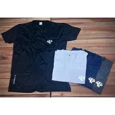Kit 04 Camisas Básicas Ideal Para Treinar - Modelo Fitness - Logo Refletivo - Diversas Cores e Kits !