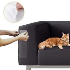 Adesivo Protetor Anti Arranhão para Móveis de Gato Transparente Pelicula Protetora Sofá Mesa Cadeira