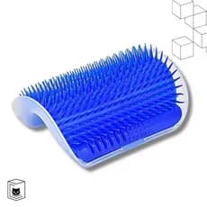 Escovadeira Massageador Escova Pet Tira Pelos Gato Parede Massagem Brinquedo Coçador