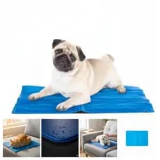 Tapete Gelado Sortido Colchonete Refrescante Pet Cão Cachorro Grande Gato Cama Fria Pvc Gel P M G Resistente