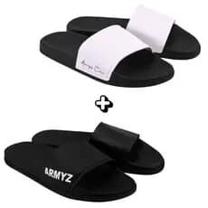 Kit 2 Pares Slide Unissex – Praia, Casa ou Rua