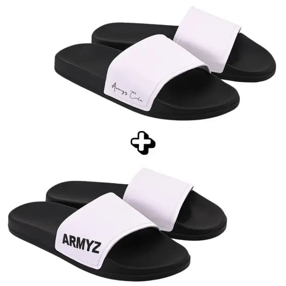 Slide Unissex 2 Pares – Uso Diário com Estilo
