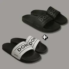 KIT 2 PARES LANÇAMENTO: Chinelo Slide Ultra Conforto Nuvem Masculino/Feminino - Macio, Leve, AAntiderrapante