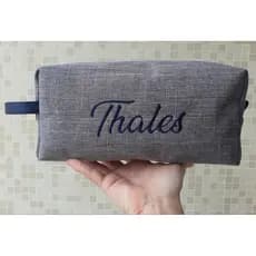 Necessaire box personalizada linho classic