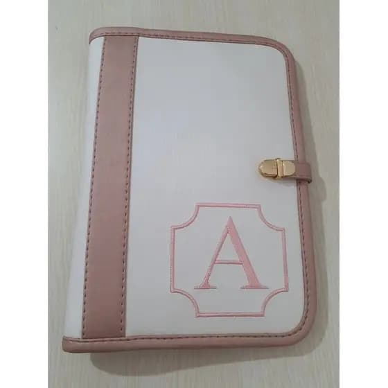 Capa para caderneta de vacinação personalizada sintético impermeável