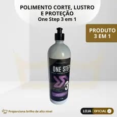 Polidor One Step 3 Em 1 Mais Brilho Autoamerica 1kg