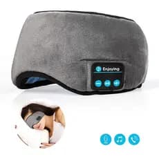 Tapa Olho Máscara Dormir Fone De Ouvido Bluetooth Confortável LEO