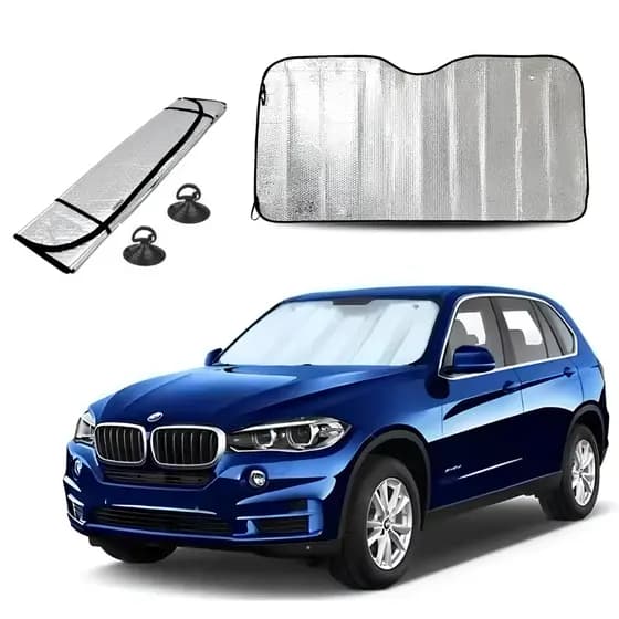 Protetor Solar Para-brisa De Carro Proteção Sol Painel De carro Quebra Sol  Dobrável Universal Metal