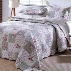 Cobre Leito Variados Estampados Matelados Face Única Casal - PA CONFEÇÕES