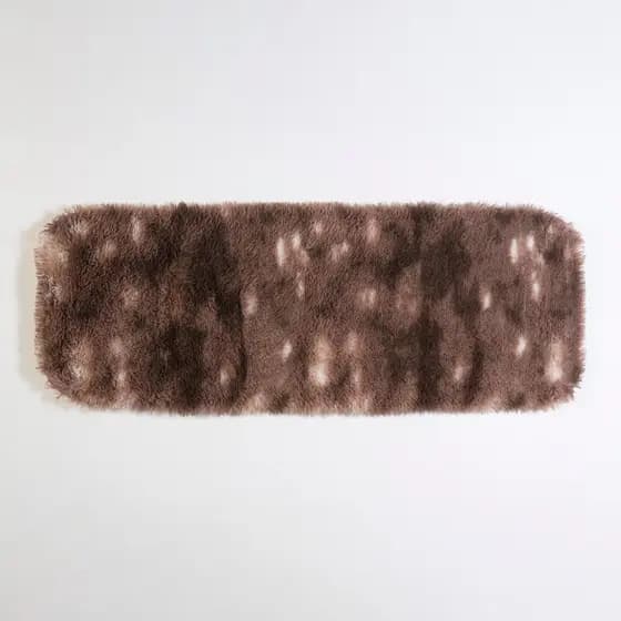 TAPETE PASSADEIRA FELPUDA MESCLADA 1,30 x 0,50cm - PA Confecções ref 657