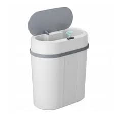 Lixeira Automática 12 Litros Com Sensor Infravermelho Para Cozinha Banheiro Escritório Anti Odor
