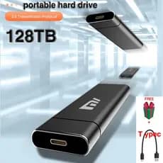 Disco rígido externo ssd original, 128tb/60tb/30tb, usb3.0, portátil, 8tb/4tb, disco rígido portátil, 2tb/1tb para laptop e notebook