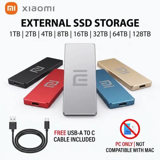 Disco Rígido Externo 128TB 60TB 30TB 16TB Portátil SSD 8TB 4TB USB 3.0 Tipo-C Interface HD De Alta Qualidade