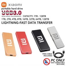 Disco Rígido Externo 128TB 60TB 30TB 16TB Portátil SSD 8TB 4TB USB 3.0 Tipo-C Interface HD De Alta Qualidade