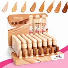 Corretivo Líquido Febella Nude Max – Alta Cobertura e Efeito Natural