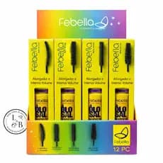 Máscara de Cílios Febella Colossal Intense – Alongamento e Volume Intenso