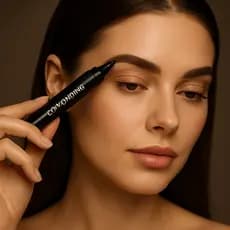 Caneta Sobrancelha e Barba À Prova D 'água fio a fio Microblanding