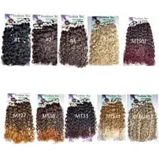 Cabelo Cacheado 320g 70cm 9tela/pc Fashion you Luana