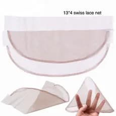 Lote Rendas Net Basement Cabelo Para Fazer Perucas Fechamento Top 13x4 Polegada