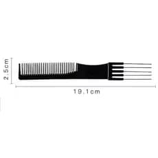 Pente de Carbono Multifunções (Garfo) Umi - Preto ou Bege
